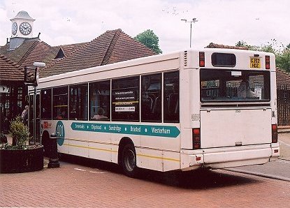 3593 on 401 at Sevenoaks, May 2008