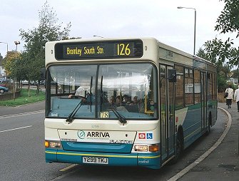 3299 at New Street Hill on 126, October 2001