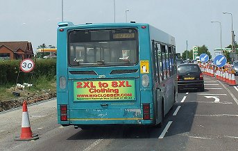 AHE3417 nearing Harlow, June 2010