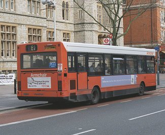 DP689 on E2, Ealing, February 2002