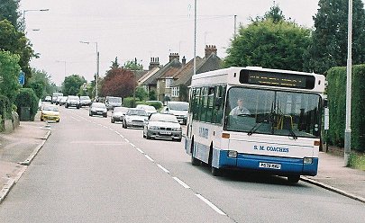 DP678 leaves Hertford, June 2009