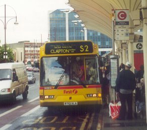 713 on S2, Stratford Station