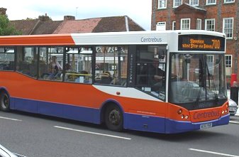Centrebus 545 on 700, Baldock, August 2009