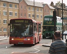 DML41318 on S2, RML2456 behind, Bow Church, June 2004
