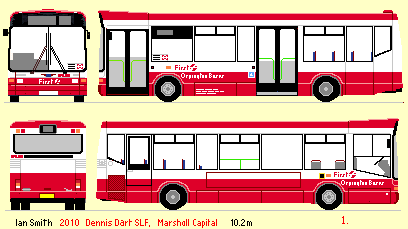 10.2m Tramlink DML dual door