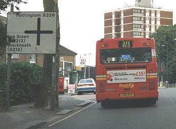 DMS450 on 273, near Grove Park, September 2002