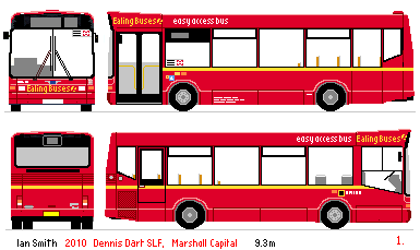 9.3m Ealing Buses