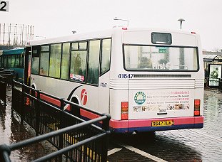 First Essex 41647 at Grays, Dec.2007