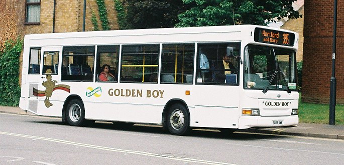 JVW in Hertford Bus Station, June 2008