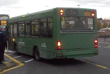 VU52UEG at Grays Bus Stn, Dec7th 2013