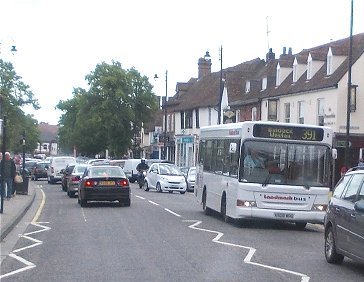 X508WRG on 391 at Stevenage Old Town, 8th June 2013