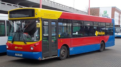 FXZ2175 at Harlow Bus Station, March 2014