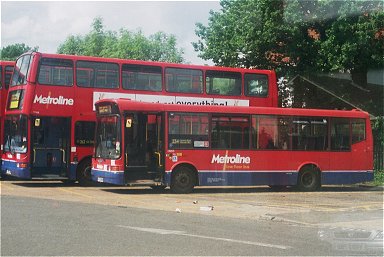 DMS8 at Potters Bar Garage, May 2007
