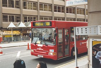 34159S at City Thameslink Station on 100.