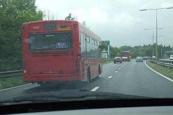 34257, 34298 northbound on A1, June 2010.