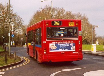202 on 246 at Keston Fox, January 2005