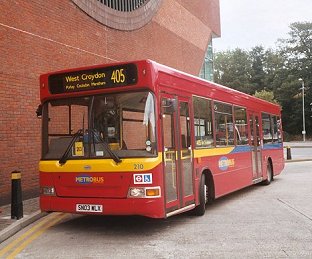 210 on 405 at Redhill Bus Stn, September 2004
