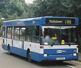 Kent Dart SLF 380 off 401 at Oxted, Sept 2005