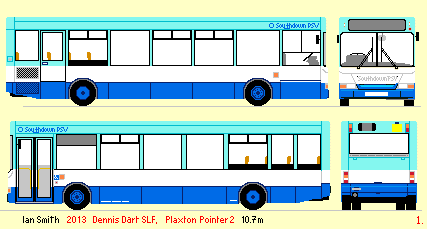 10.7m SLF, Southdown PSV