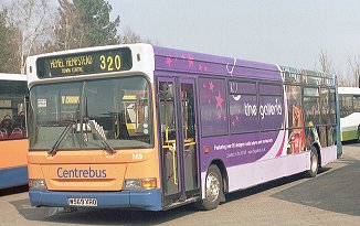 Centrebus 569 on 320 at City Station