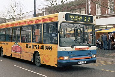 Centrebus 572 on S2, St.Peters Street