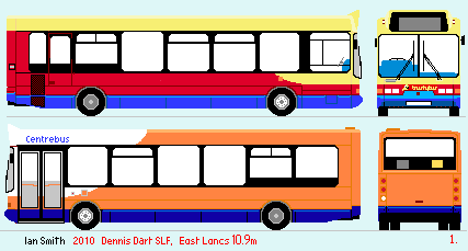 East Lancs SLF drawing