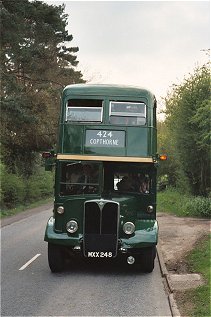 RLH48 slows for the Copthorne stop