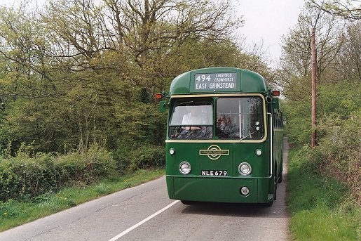 RF679 near Crowhurst Lane End