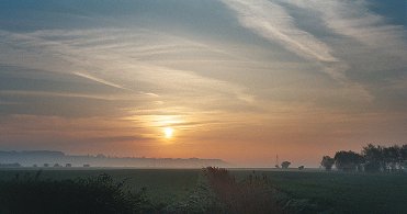 dawn on Romney Marsh