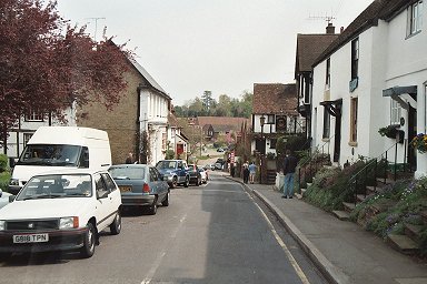 Old Oxted: going down