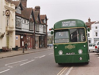 RF679 comes back into Westerham