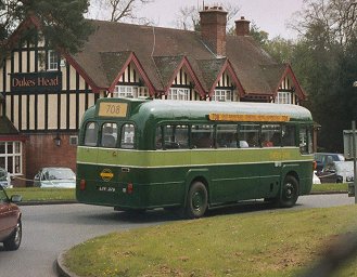 RF28 at Dukes Head roundabout