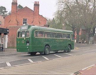 RF679 passes Sevenoaks Station