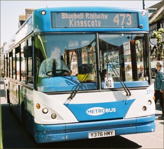 Metrobus Dart 376 on 473.