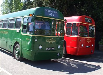 RF679 and RF366 at Edenbridge Stn Bridge.