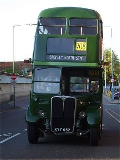 RT3228 leaving Bromley North Stn.