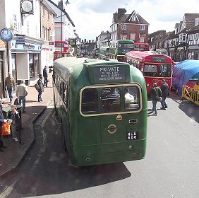 RF600 on 494 at East Grinstead