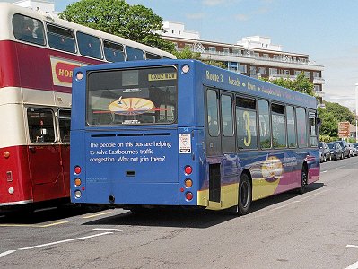 Eastbourne Buses 54 at Foot of Beachy Head