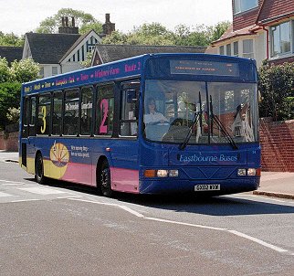 Eastbourne Buses 54 at Foot of Beachy Head