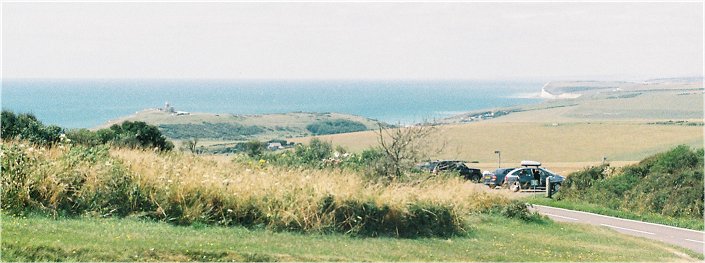 view west from Beachy Head