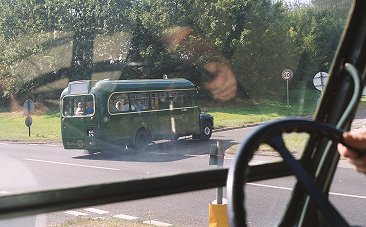 GS76 heads for South Holmwood, September 2002
