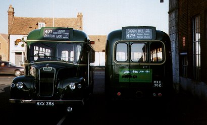 GS62 with GS56 at Dunton Green garage