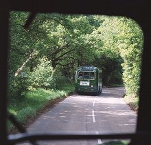 leafy hilly lanes near Brickendon: GS1
