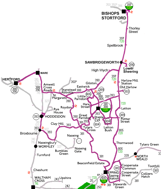 system map