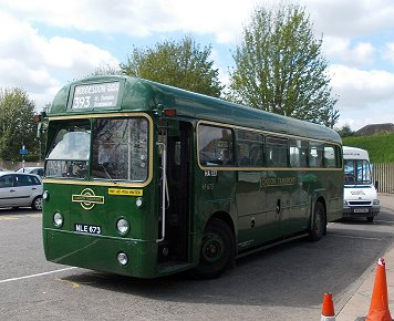 RF673 on 393, Broxbourne Station