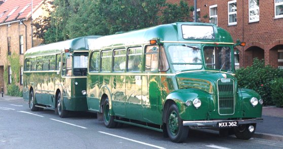 GS62 and RF633 at Hertford Bus Station.