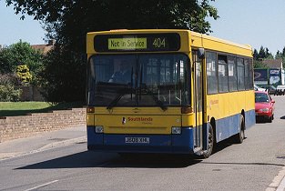 Southlands Dart 608 arrives at Swanley Garage
