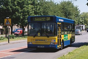 Metrobus Dart SLF 389 on 233, Swanley