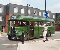 T792 arrives back at Hertford