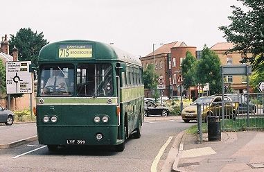 RF48 approaches Bus Station.
